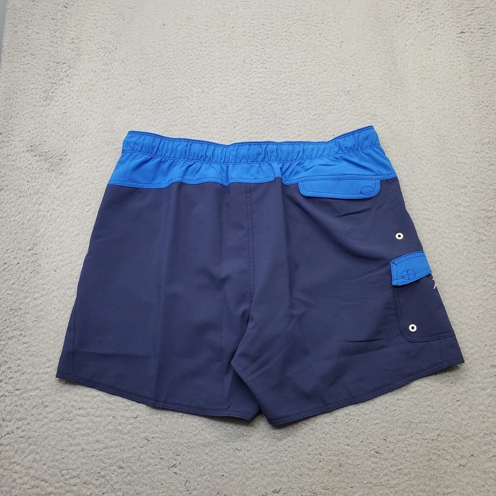 Speedo Hydro Square Leg Volley Swim Trunk Shorts Mens XXL Multi Surf Water Polo
